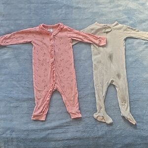 Pink and Cream Kids One Pieces